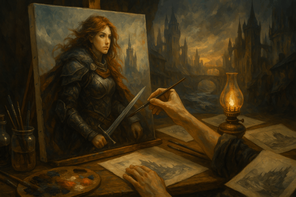 why you should create concept art for your books