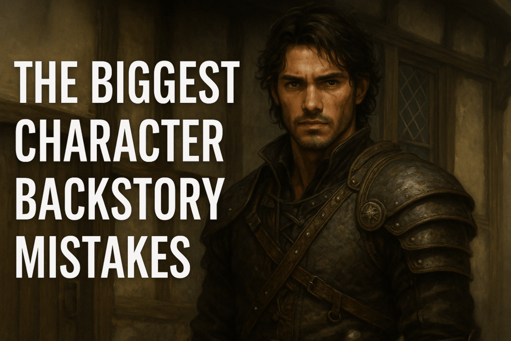 the biggest character backstory mistakes and how to avoid them