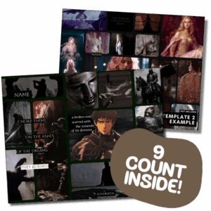 horizontal aesthetic mood board canva templates