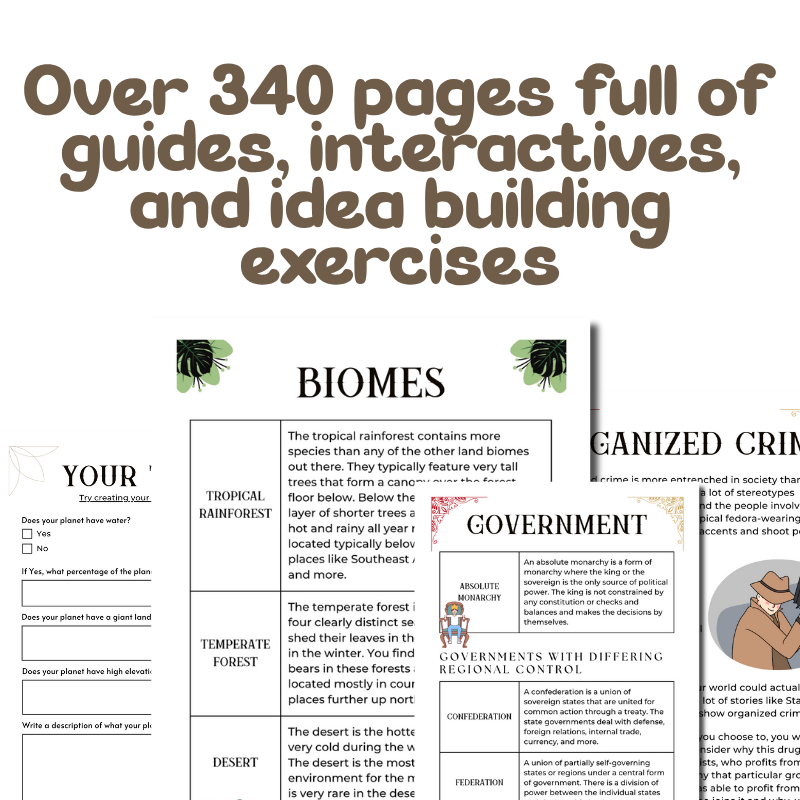 the only world building guide you'll ever need