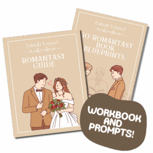romantasy writing bundle with writing prompts
