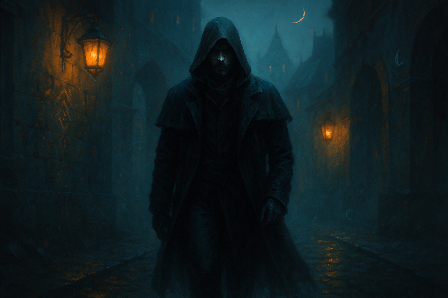 how to write a mysterious main character