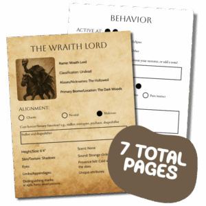 monster template canva builder