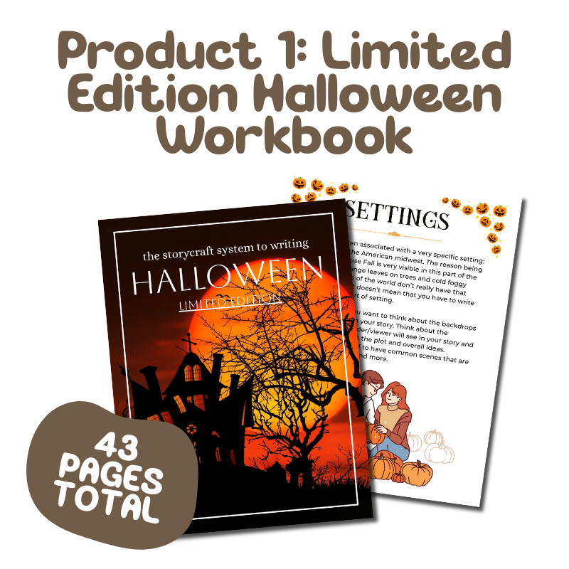 halloween story workbook limited edition