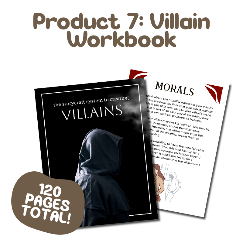 villain workbook bundle deal