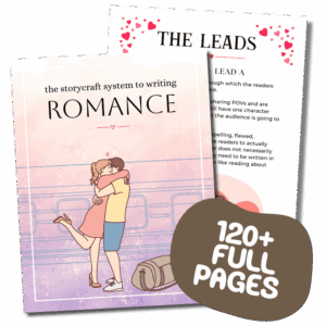 romance writing workbook and guide 120 pages