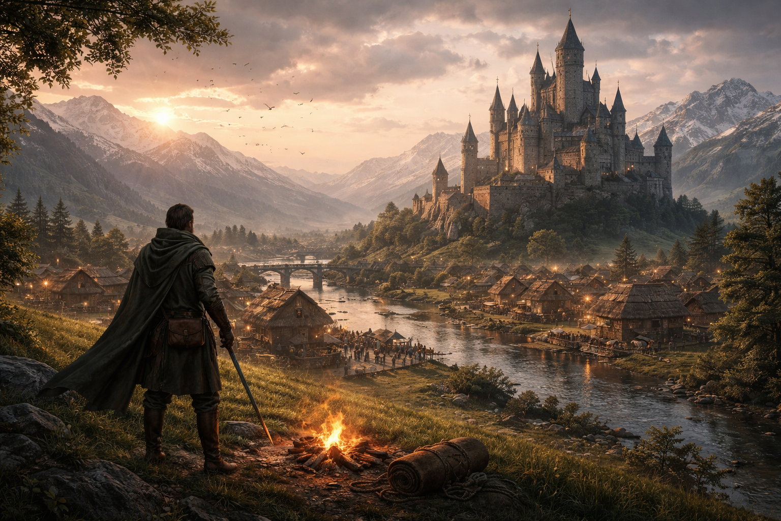 how to write a realistic medieval fantasy book