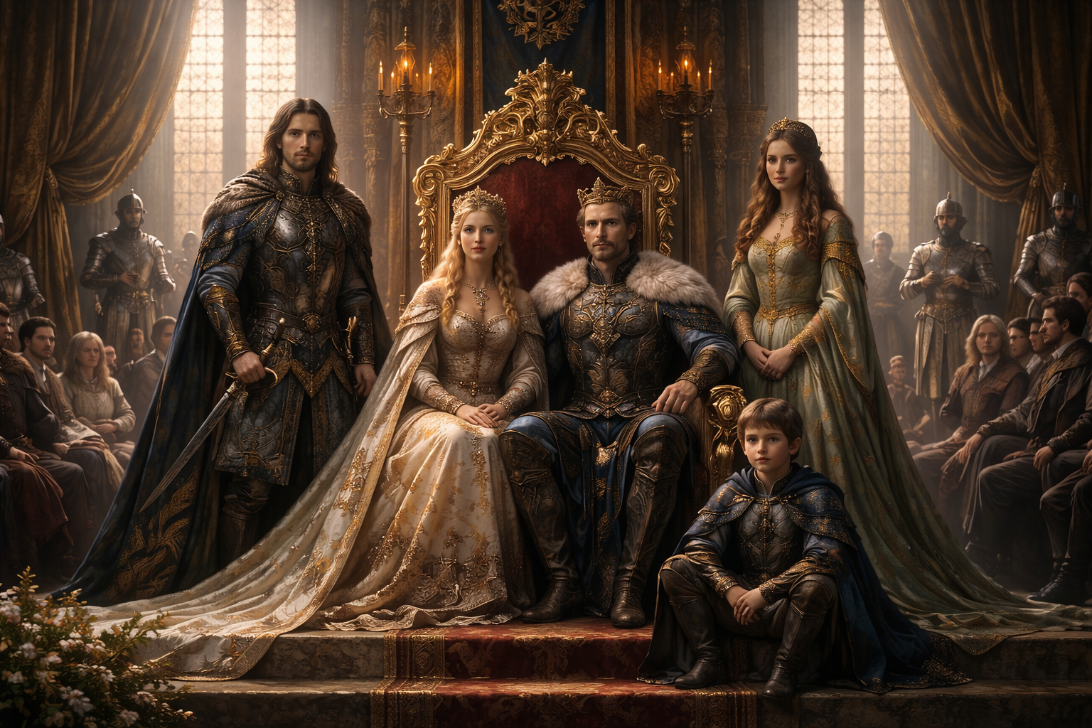 how to write royal families for fantasy books and stories