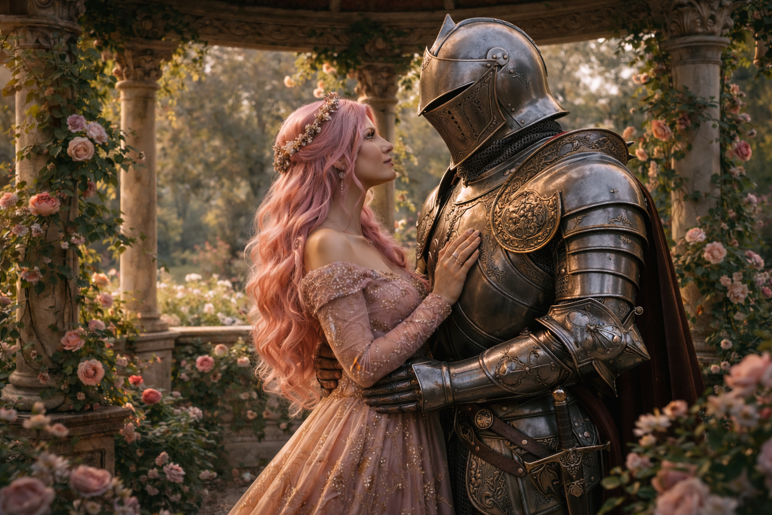 how to write a knight x princess story