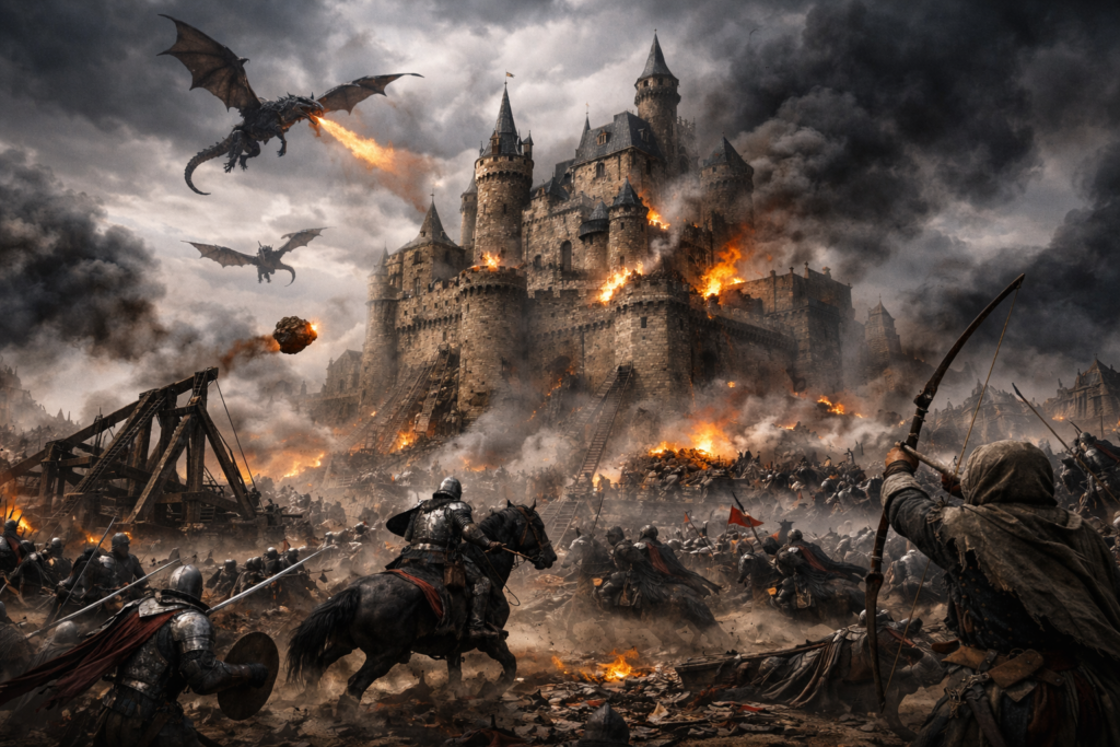 how to write a fantasy battle scene the right way