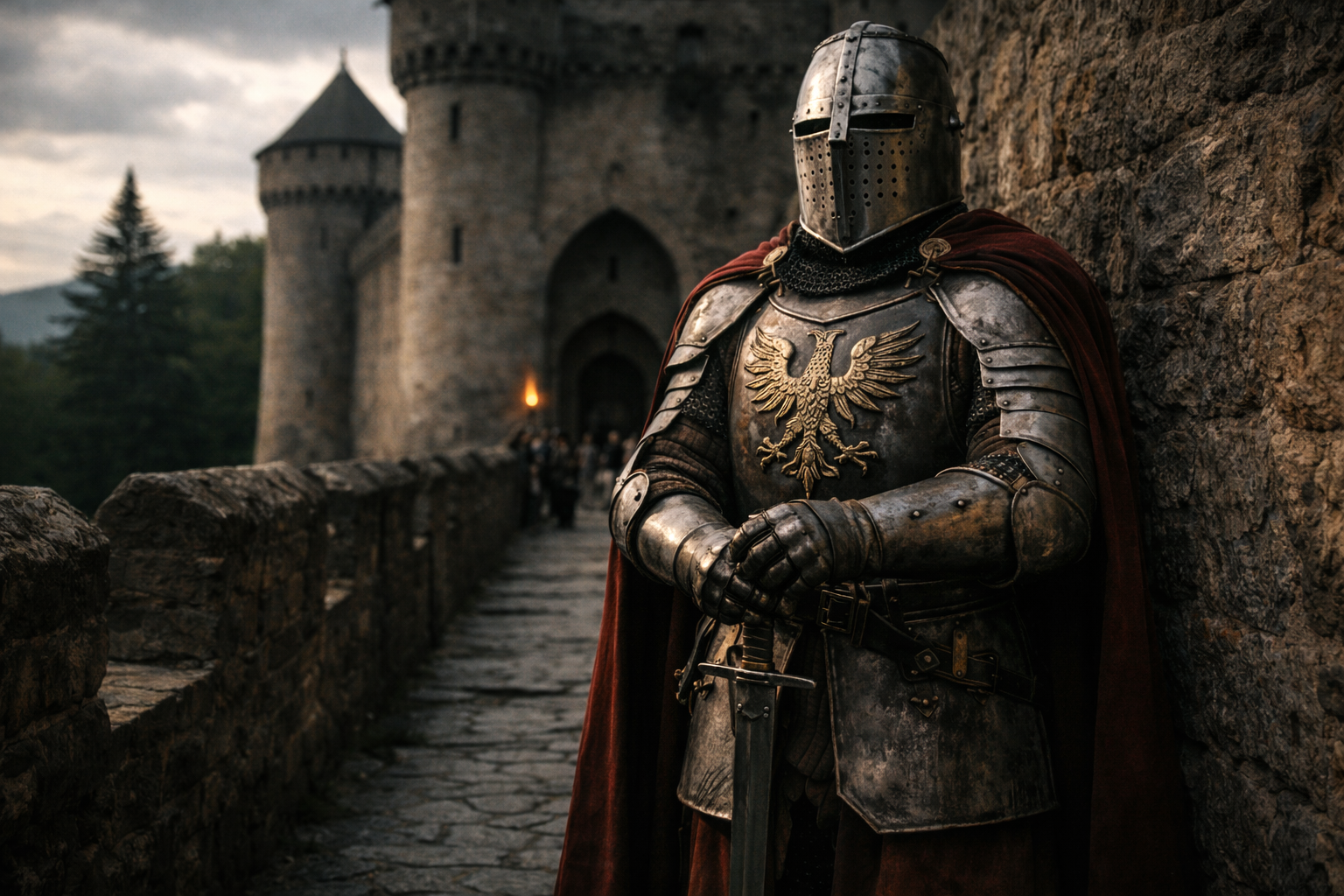 how to write a fantasy story about knights