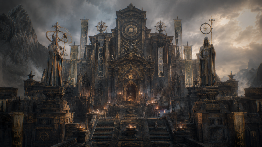 how to create a unique fantasy religion for worldbuilding projects