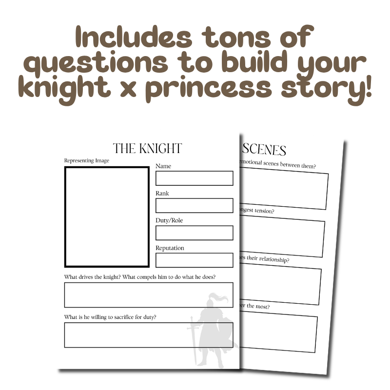 the best knight x princess workbook