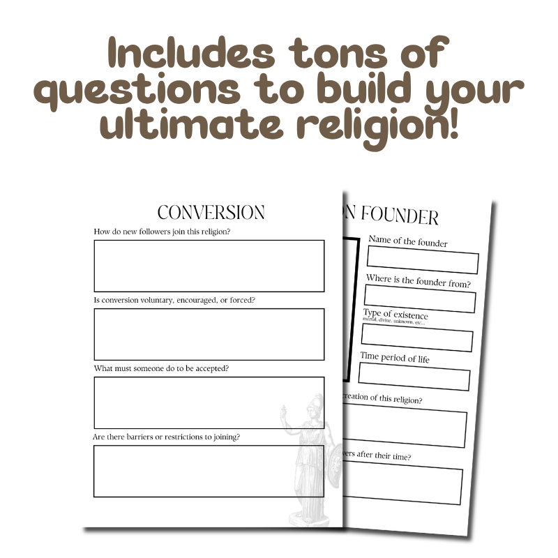 the best fantasy religion worldbuilding guide