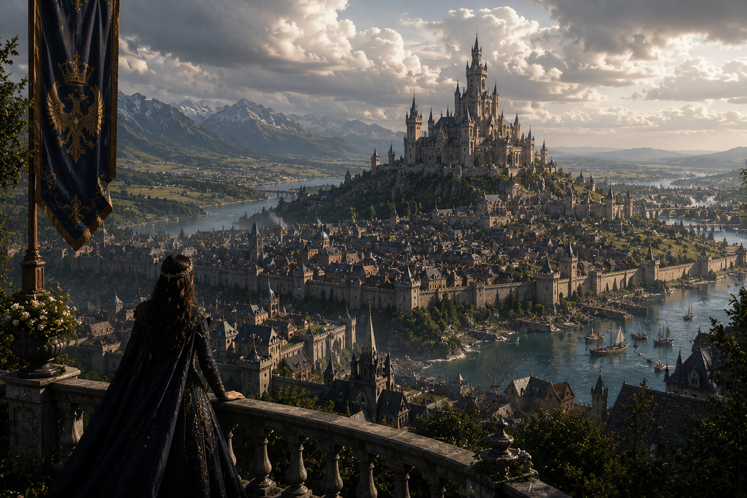 how to create fantasy kingdom conflict that isn't just war