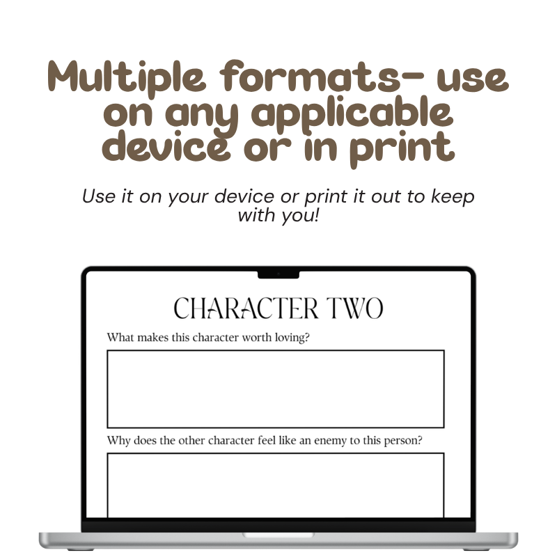 pdf workbook for enemies to lovers
