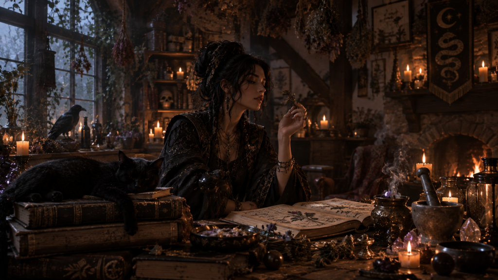 how to create a witch magic system for fantasy